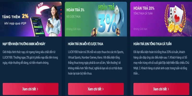 Khuyến mãi Mig8 cho slots